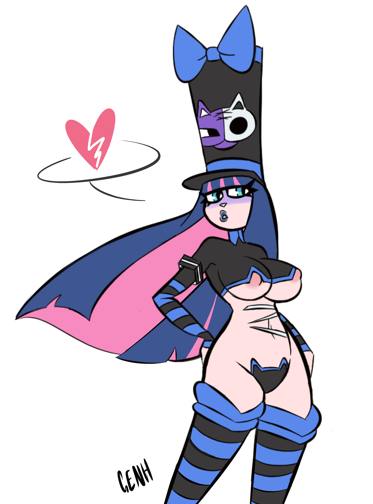 gray-eggs-n-ham:Stocking in her own version of Nonon’s symphony regalia outfit!why?