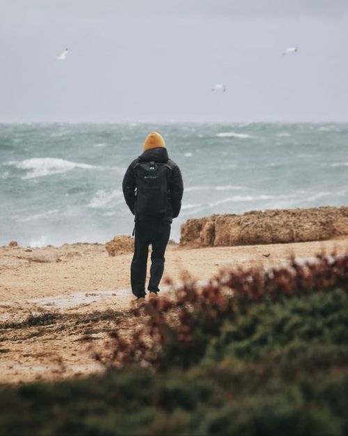 Big waves, big wind, big cliffs, big spray. . . . . #wildsea #storm #stormchaser #sardinia #sardegna