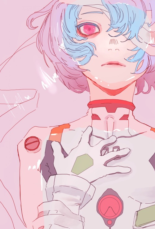 denqyellow:rei ayanami #evangelion