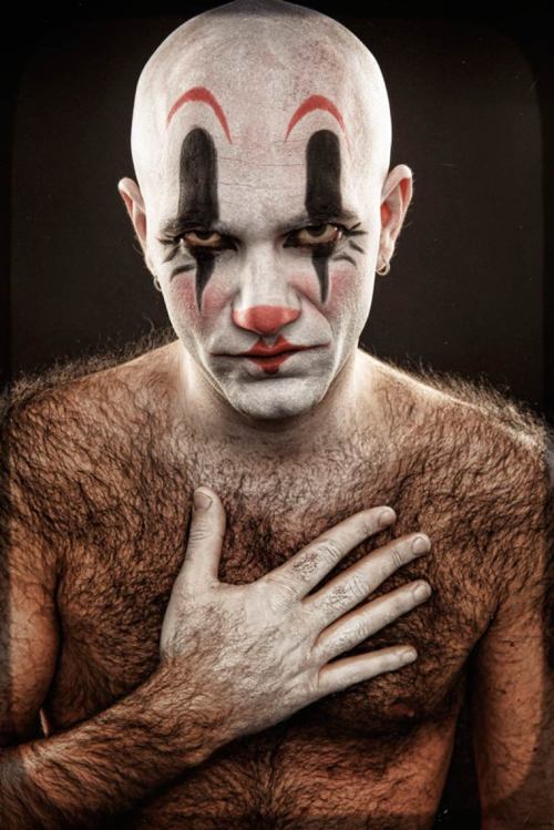 asylum-art-2:   					Portraits of scary clowns by photographer Eolo Perfido The frightening Clownville series, created by photographer Eolo Perfido in collaboration with the make-up artist Valeria Orlando Via: ufunk.
