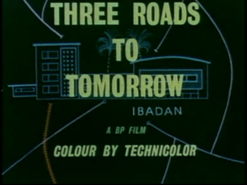 alaayemore:Three Roads To Tomorrow (1958). Dir. Humphrey Swingler.Three Nigerian students from diffe