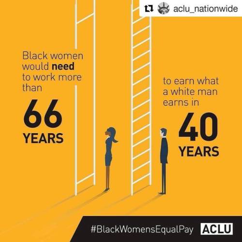 #Repost @aclu_nationwide (@get_repost)・・・This pay gap undermines the economic security of the more t