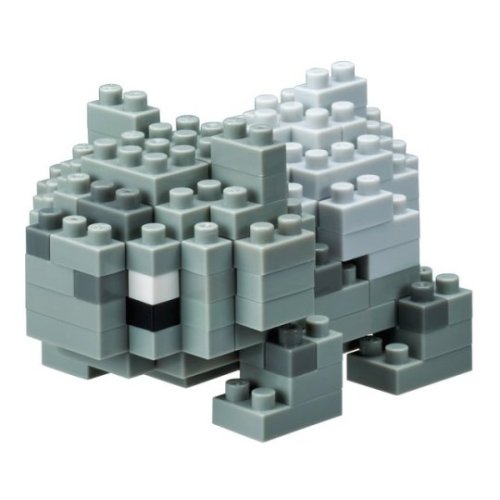 retrogamingblog: Nanoblock released a Special Edition Pokemon set based on their black-and-white spr