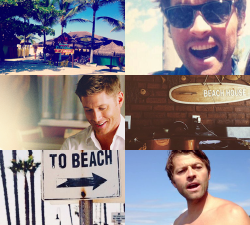 AU in which Dean works at the Roadhouse beach