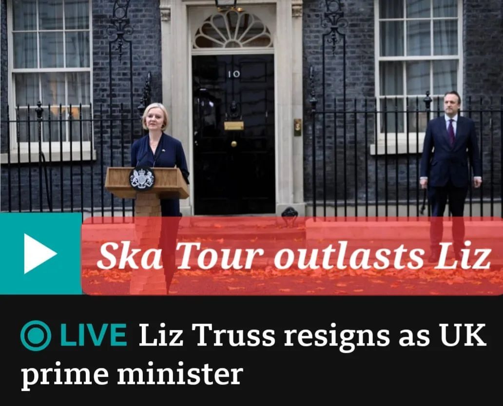 It’s official. Our tour outlasted @elizabeth.truss.mp !
https://www.instagram.com/p/Cj8CG4-jKFg/?igshid=NGJjMDIxMWI=