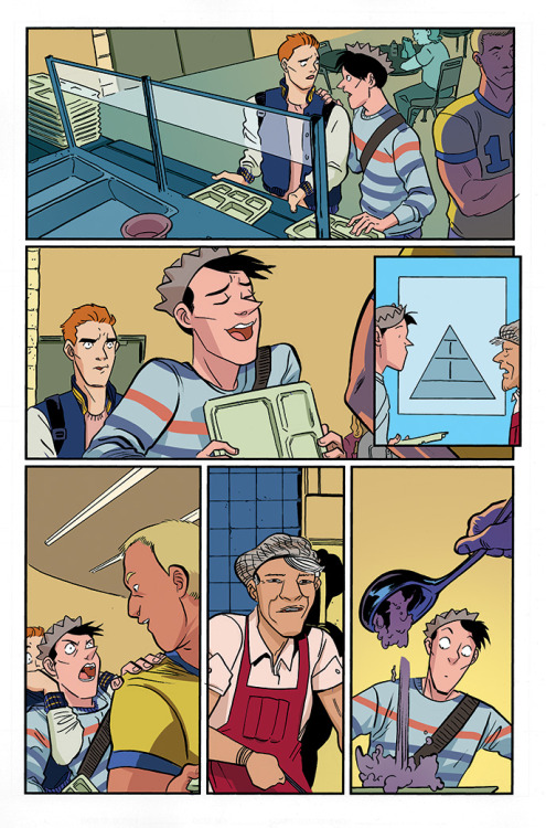 ericafailsatlife:These are the two pages of Jughead that have been previewed so far. Thought I shoul