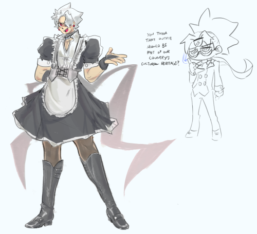fridgeot:welcome to the eastern chipp kingdom put on the maid dress
