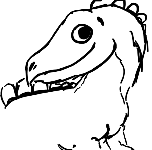 psittacosaur:Here’s a quick bit of fanart I did for @shittydinosaurdrawings which, despite the name,