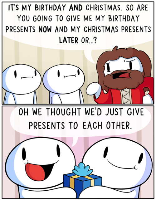 theodd1sout:I feel bad for anyone with a Christmas Birthday Full image