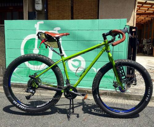 kinkicycle: Very #custom @salsacycles #fargo at @bicyclemaru Nara, Japan. #cycling #cycle #cyclelife