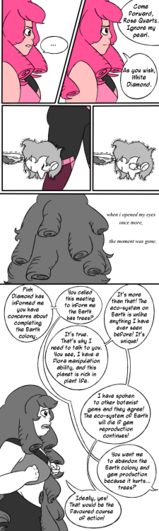 art-killed-the-superstar: origins -a pearl story- page 4! so much rose. so much… and i k