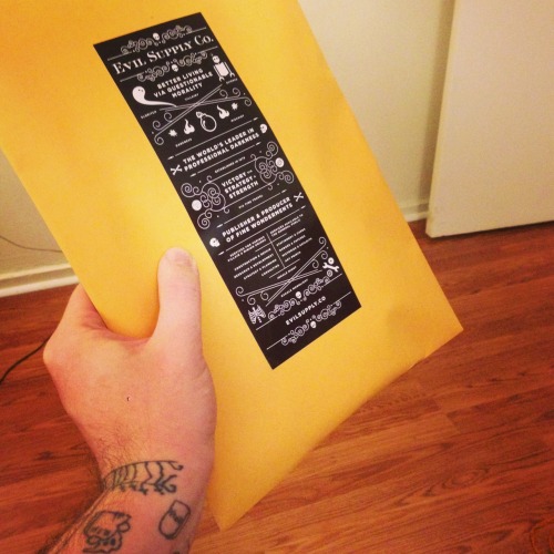 So in love with our new packing stickers.