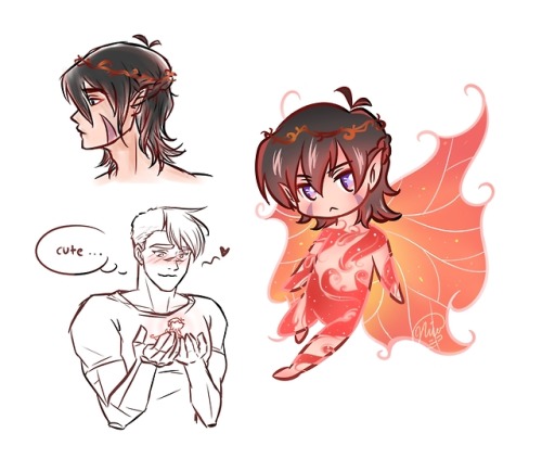 silverangel19: …Fire Faerie Keith? Shiro loves him.