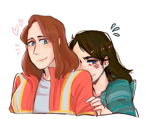 sweaterangst:fem!brotzly collab from me and @berakangkang‘s drawpile tonight ^__^