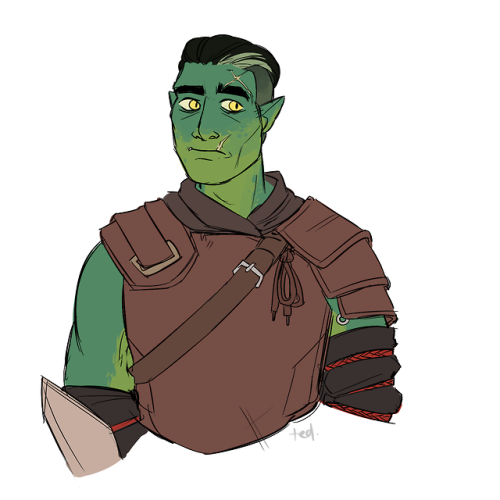 i love and relate to fjord a lot. i hope he grows his tusks back in 