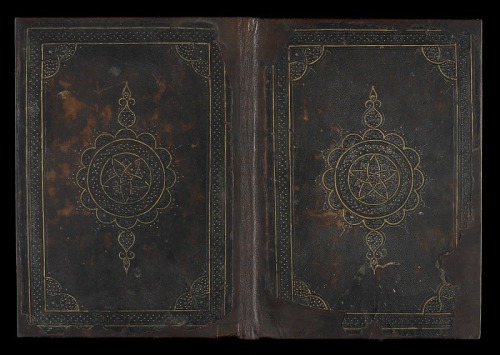 shewhoworshipscarlin: Book cover, 1300s-1400s, Mamluk period, Egypt or Syria.