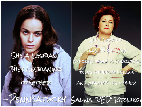 oitnb-art: theinvisibles: Remember all their faces, Remember all their voices,  Everything is D