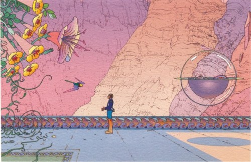 cantstopthinkingcomics:Edena by Moebius