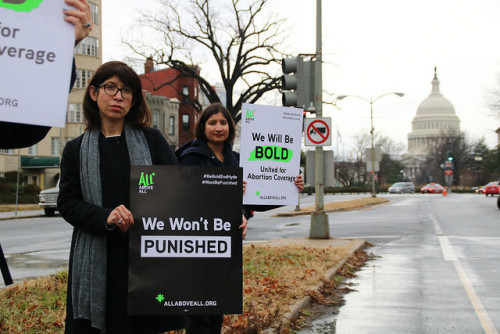 This morning, we headed to Capitol Hill with a BOLD message for the new Congress: We won’t be 