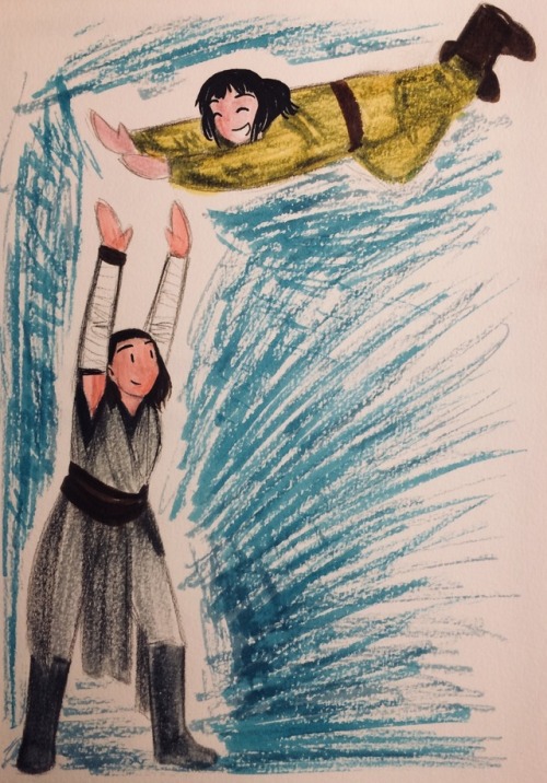 readordiebyemilyt:Here’s one more TLJ drawing for the very end of Women’s History Month: