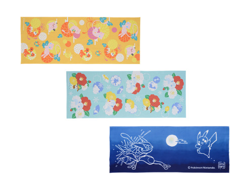 A new collection in cooperation with Asakusa Bunko will be available in Pokémon Centers on Ju