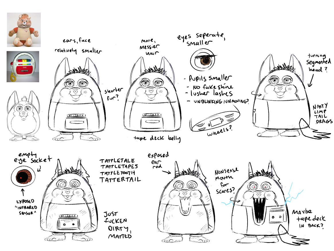 Tattletail: After Dark concept art : r/Tattletail