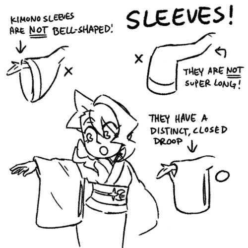 Little quick and light kimono tutorial because I’m noticing a trend of weird things non-Japanese peo