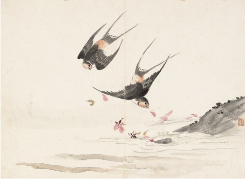 laclefdescoeurs:Paintings after Xie Yuanhui’s Poems, 1768, Yu Xing
