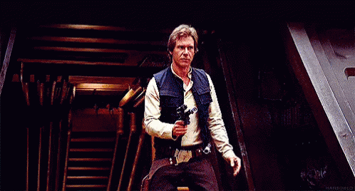 Han Solo shrugs