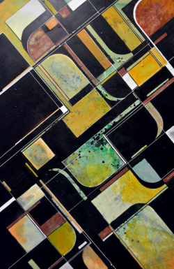 cosascool:Entropy (In Living Color) 36x60 inches | acrylic on canvass