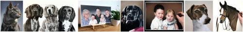 shaymusart:I am now creating bespoke pet & family portraits, hand drawn from the UK! I have or