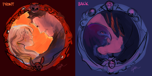 Oh man its been awhile OTLNew Berserk charms in the works~ Trying to finish the front and back of th