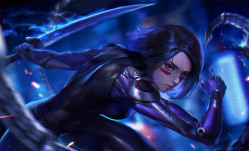 animepopheart: ★ 【Alov】 「阿丽塔」 ☆ ⊳ alita (alita: battle angel) ✔ republished w/permission ⊳ ⊳ follow 