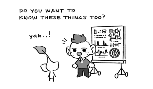 Alph Tries To Teach Yellow Pikmin Math