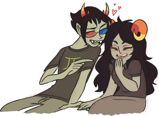 karkinophile:  old solradia draw I never posted to make up for cardboard joke 