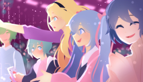 ask-yanderemiku:yearly hangout as usual