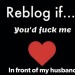 slutwifesworld:springtxhotwife:He really gets hard watching me fuck&hellip;..please