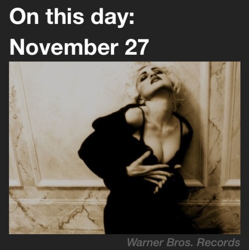 amen-madonna: 1990: MTV bans Madonna’s “Justify My Love” video due to its imagery of sadomasochism, 