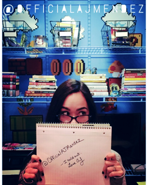@officialajmendez: Welcome to my official Instagram. Now you have two places to say words loudly at 