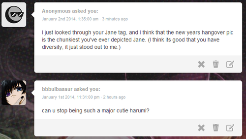  1. ahh thank you! yes i wanted to start to incorporate different body types and