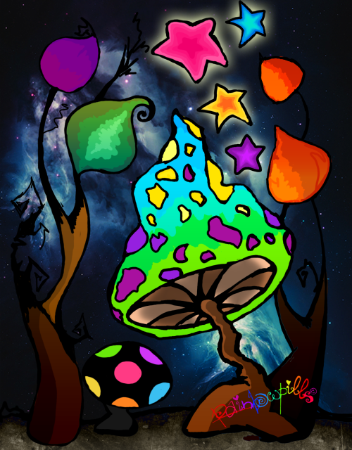 mymushies ^_^ [first tablet art]