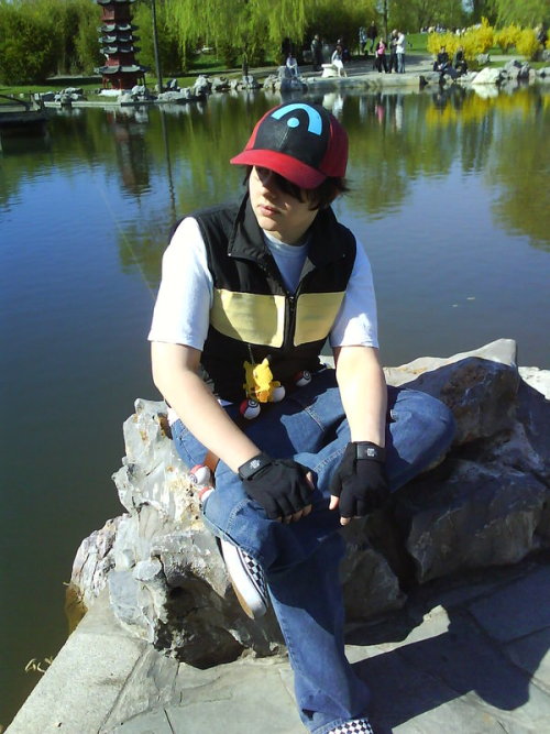cary-elwes: Summer 2009 ~ Me cosplaying Ash Ketchum