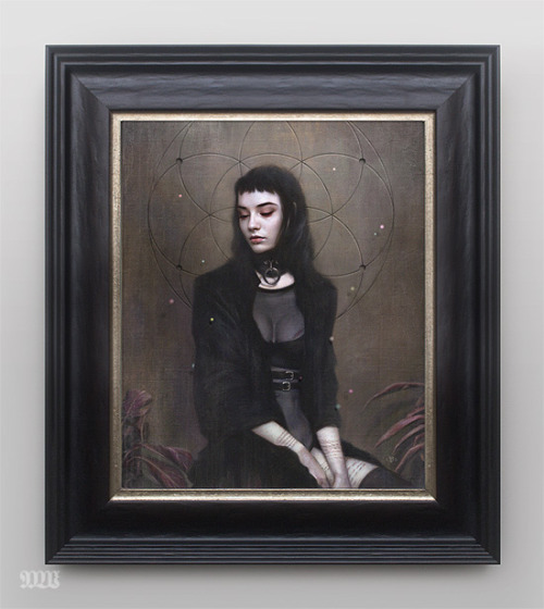 ‘Linger’-A new framed piece, 'Linger’ is a 10x12" (excluding frame) one off w