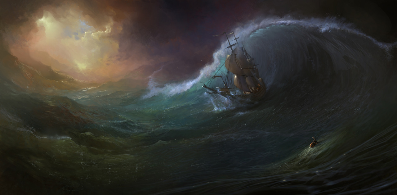 awesomedigitalart:  Storm by timens