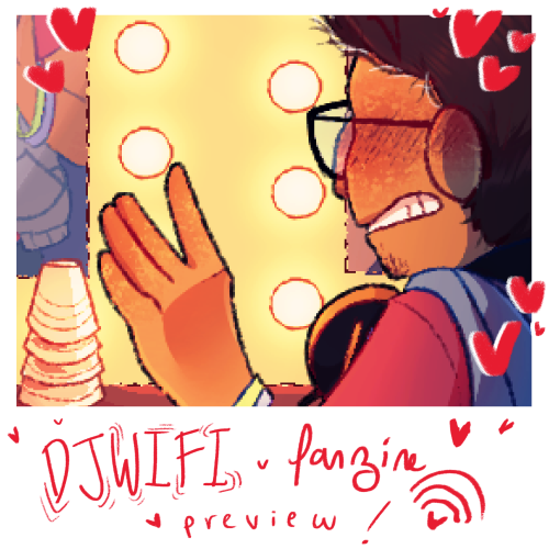 camilieroart: DJWIFI zine will be out in June :D!@thedjwifizine