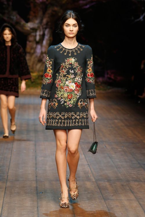 simplistico:  dilek-hanif:  Dolce &amp; Gabbana, F/W, 2014   ✖high fashion✖