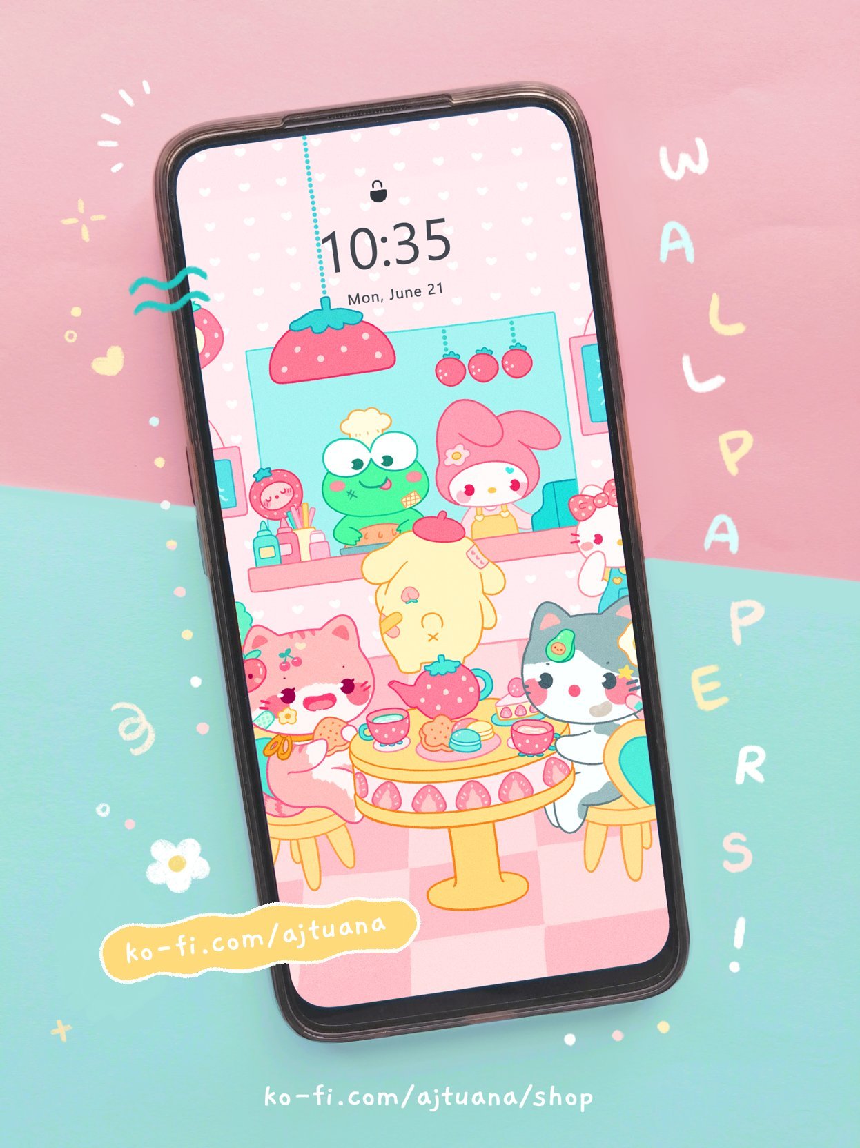 64 Cute Coloring Pages Wallpapers Best
