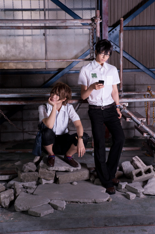 Zankyou no Terror「残響のテロル」 / 9 & 12
12 = Yone, 9 = Ryoko Yamada, Photo = Oda