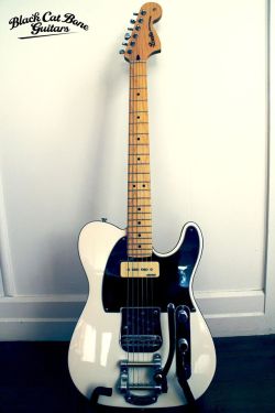 guitar-porn:  Modded Silk Purse From A Sows Ear. &ldquo;Hey y’all, just wanted to shoot through some pics of a customised Squier Classic Vibe Telecaster. These double bound models are fantastic stock standard but this was just crying out to be modded.