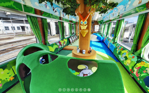 sindeecyanide:Inside the Pokemon Train360 view of the Communication Car360 view of the Playroom360 v